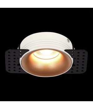 ST218.528.01 Св-к встр. Белый GU10 1*50W IP20 D85xH30 165-265V Без ламп Встраиваемые светильники-foto3