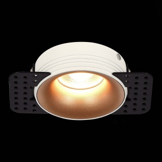 ST218.528.01 Св-к встр. Белый GU10 1*50W  IP20 D85xH30 165-265V Без ламп Встраиваемые светильники-foto3