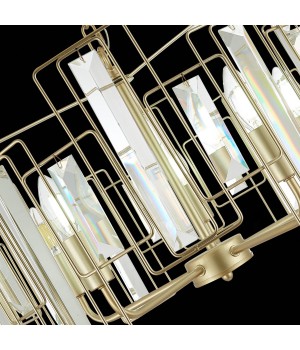 SLE103403-05 Люстра подвесная Шампань/Прозрачный E14 5*40W GIANO-foto7