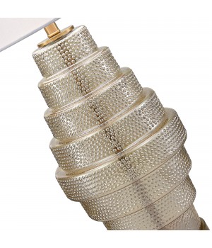 SL1001.204.01 Прикроватная лампа ST-Luce Латунь,Коньячный/Кремовый E27 1*40W REXITE-foto3