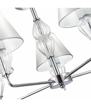 SLE107413-05 Люстра подвесная Хром/Серебристый E14 5*60W DALIDA-foto10