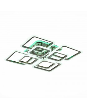 SLE200482-08RGB Светильник потолочный Темный хром/Белый LED 1*176W RGB 10W 3000-6000K QUTRO-foto3