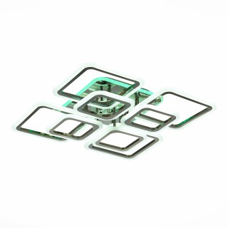SLE200482-08RGB Светильник потолочный Темный хром/Белый LED 1*176W RGB 10W 3000-6000K QUTRO-foto3