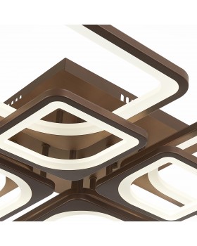 SLE500472-08 Светильник потолочный Кофейный/Белый LED 1*224W 3000-6000K VALIA-foto5