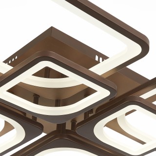 SLE500472-08 Светильник потолочный Кофейный/Белый LED 1*224W 3000-6000K VALIA-foto5