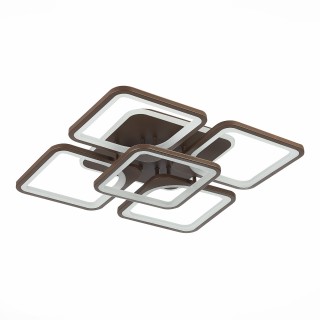 SLE500472-05RGB Светильник потолочный Кофейный/Белый LED 1*170W RGB 10W 3000-6000K VALIA-foto4