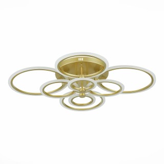 SLE500522-08 Светильник потолочный Золотистый/Белый LED 1*212W 3000-6000K CERINA-foto4