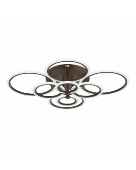 SLE500572-08 Светильник потолочный Кофейный/Белый LED 1*212W 3000-6000K CERINA-foto3