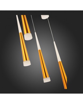 SLE200103-05 Светильник подвесной Золотистый/Золотистый, Белый LED 5*7W 3000K ORPELO-foto9