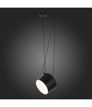 SLE120643-01 Подвес Черный/Черный E27 1*40W TRIESTE-foto4