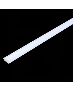 ST017.129.04 Встраиваемый алюминиевый профиль с рассеивателем(к-т: 2 загл.+4 креп.Скобы) ST-Luce Алюминий анодированный Светодиодные ленты-foto3