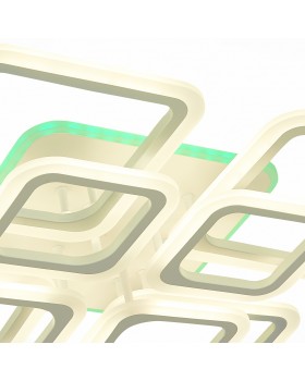 SLE200452-08RGB Светильник потолочный Белый/Белый LED 1*176W RGB 10W 3000-6000K QUTRO-foto5