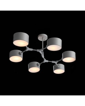 SLE183702-06 Люстра потолочная Серый/Серый E14 6*60W GIMENTO-foto5