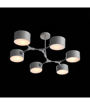 SLE183702-06 Люстра потолочная Серый/Серый E14 6*60W GIMENTO-foto5
