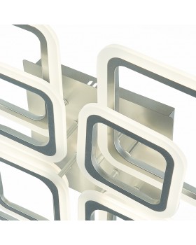 SLE200492-08 Светильник потолочный Серебристый/Белый LED 1*176W 3000-6000K QUTRO-foto5