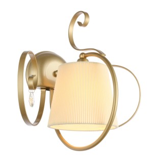 SL177.201.01 Бра Золотистый/Белый E14 1*40W AZZURRO-foto2