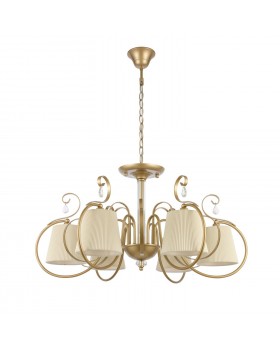 SL177.203.06 Люстра подвесная, потолочная Золотистый/Белый E14 6*40W AZZURRO-foto2