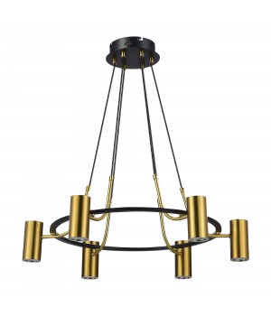 SL1215.403.06 Светильник подвесной ST-Luce Черный, Латунь/Латунь GU10 6*5W 4000K TALIA-foto2