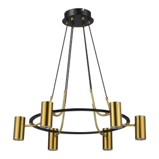 SL1215.403.06 Светильник подвесной ST-Luce Черный, Латунь/Латунь GU10 6*5W 4000K TALIA-foto2