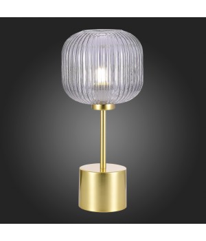 SL1154.304.01 Прикроватная лампа ST-Luce Латунь/Дымчатый E27 1*60W GRAN-foto4