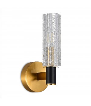 SL1238.301.01 Бра ST-Luce Латунь/Кракелированное стекло E14 1*40W CASALI-foto2