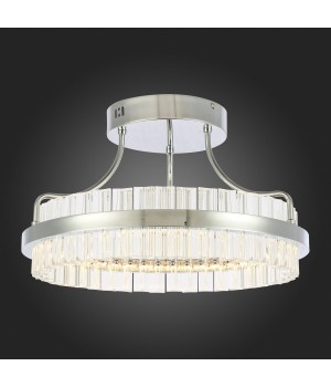 SL383.102.01 Светильник потолочный ST-Luce Хром/Прозрачный LED 1*34W 3000K CHERIO-foto4