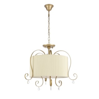 SL177.213.03 Люстра подвесная, потолочная Золотистый/Белый E14 3*40W AZZURRO-foto2