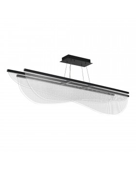 SL6509.423.01 Светильник подвесной ST-Luce Черный/Прозрачный LED 1*60W 4000K FESALE-foto2