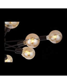 SL419.402.12 Люстра потолочная Черный E27 12*60W ANO-foto12