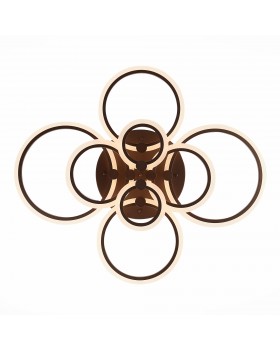 SLE500572-08 Светильник потолочный Кофейный/Белый LED 1*212W 3000-6000K CERINA-foto5