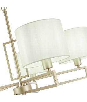 SLE105803-05 Люстра подвесная Матовое золото/Белый E14 5*40W DANAE-foto11