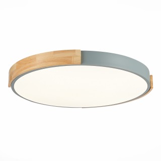 SLE201372-01 Светильник потолочный Серый, Светлое дерево/Белый LED 1*40W 3000K/4000K/6000K DELIA-foto2