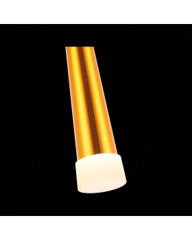 SLE200103-01 Светильник подвесной Золотистый/Золотистый, Белый LED 1*7W 3000K ORPELO-foto6