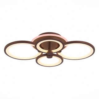 SLE200372-04RGB Светильник потолочный Кофейный/Белый LED 1*100W RGB 8W 3000-6000K LETO-foto3