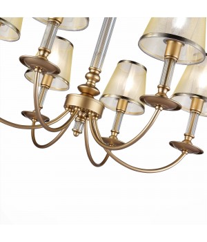 SLE1115-203-06 Люстра подвесная розовое золото/Розовое золото E14 6*60W VINCI-foto3