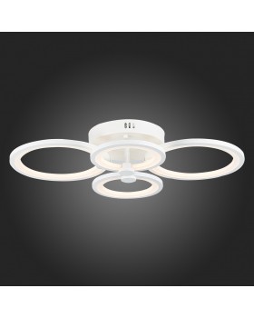 SLE200302-04 Светильник потолочный Белый/Белый LED 1*100W 3000-6000K LETO-foto3