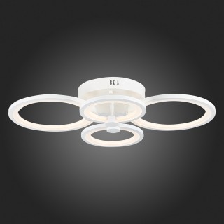 SLE200302-04 Светильник потолочный Белый/Белый LED 1*100W 3000-6000K LETO-foto3