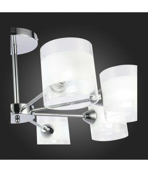 SLE102802-08 Люстра потолочная Хром/Прозрачный, Белый E14 8*40W MIENTO-foto9