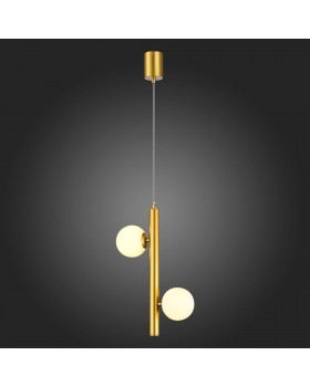 SL1185.203.02 Подвес ST-Luce Золотистый/Белый G9 2*5W ASOLO-foto5