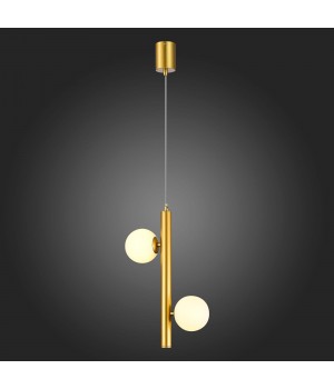 SL1185.203.02 Подвес ST-Luce Золотистый/Белый G9 2*5W ASOLO-foto5