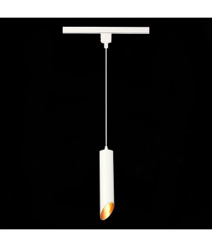 ST152.506.01 Светильник трековый Белый GU10 1*50W IP20 D60xH300 220V Без ламп Однофазная трековая система-foto3