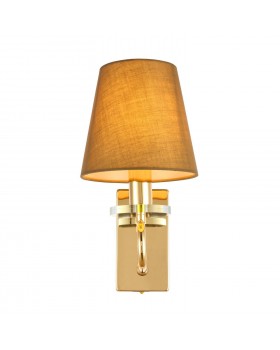 SL1139.201.01 Бра Французское золото/Бежевый E14 1*40W ESCALLA-foto3
