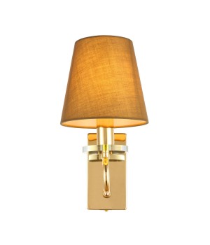 SL1139.201.01 Бра Французское золото/Бежевый E14 1*40W ESCALLA-foto3