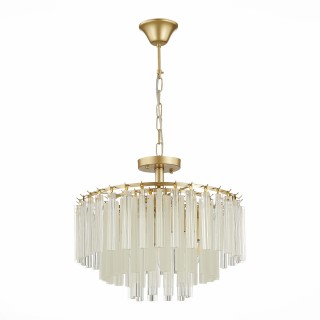 SLE260103-05 Люстра подвесная Шампань/Шампань, Прозрачный E14 5*40W REGGIO-foto2