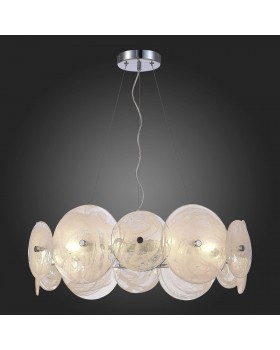 SL1658.103.12 Люстра подвесная ST-Luce Хром/Прозрачно-Белый G9 12*5W 4000K ELSA-foto5