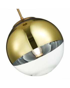 SLE114613-01 Люстра подвесная Латунь/Латунь, Прозрачный E27 1*60W Boffi-foto3