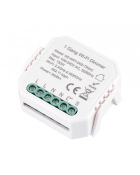 ST9000.500.01CDIM WIFI диммируемое реле 1 канал Белый - -*150W - Ra  IP20 L46xW46xH18 230V AROUND