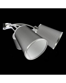 SLE103002-08 Люстра потолочная Хром/Черный E14 8*40W MALEONTE-foto7