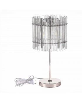 SL1656.104.03 Прикроватная лампа ST-Luce Никель/Прозрачный E14 3*40W EPICA-foto2