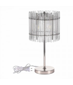 SL1656.104.03 Прикроватная лампа ST-Luce Никель/Прозрачный E14 3*40W EPICA-foto2